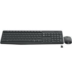 Logitech MK235 teclado RF inalámbrico Portugués Negro