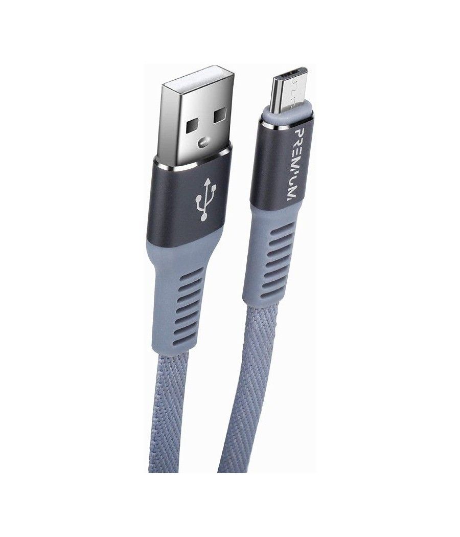 Cable usb 2.0 blade fr-tec premium para ps4/ usb macho - microusb macho/ 3m/ azul - Imagen 1