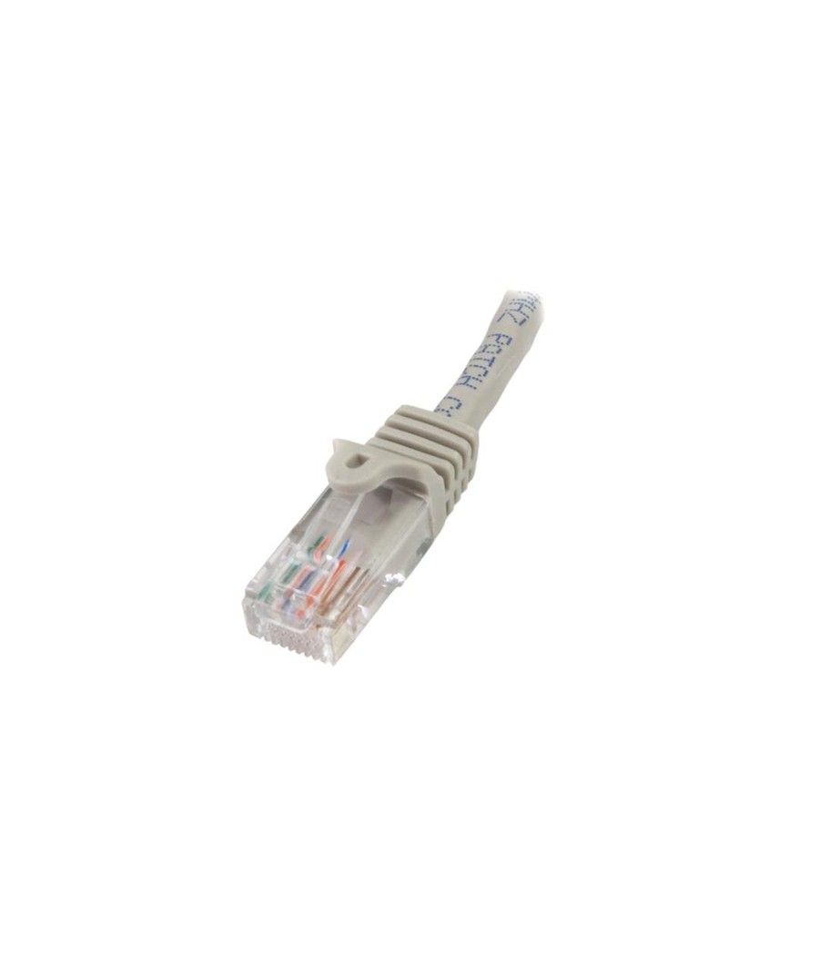 Cable 3m gris cat5e rj45 - Imagen 2