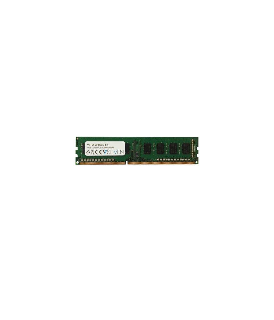 V7 4GB DDR3 PC3-10600 1333MHZ DIMM módulo de memoria - V7106004GBD-SR - Imagen 1
