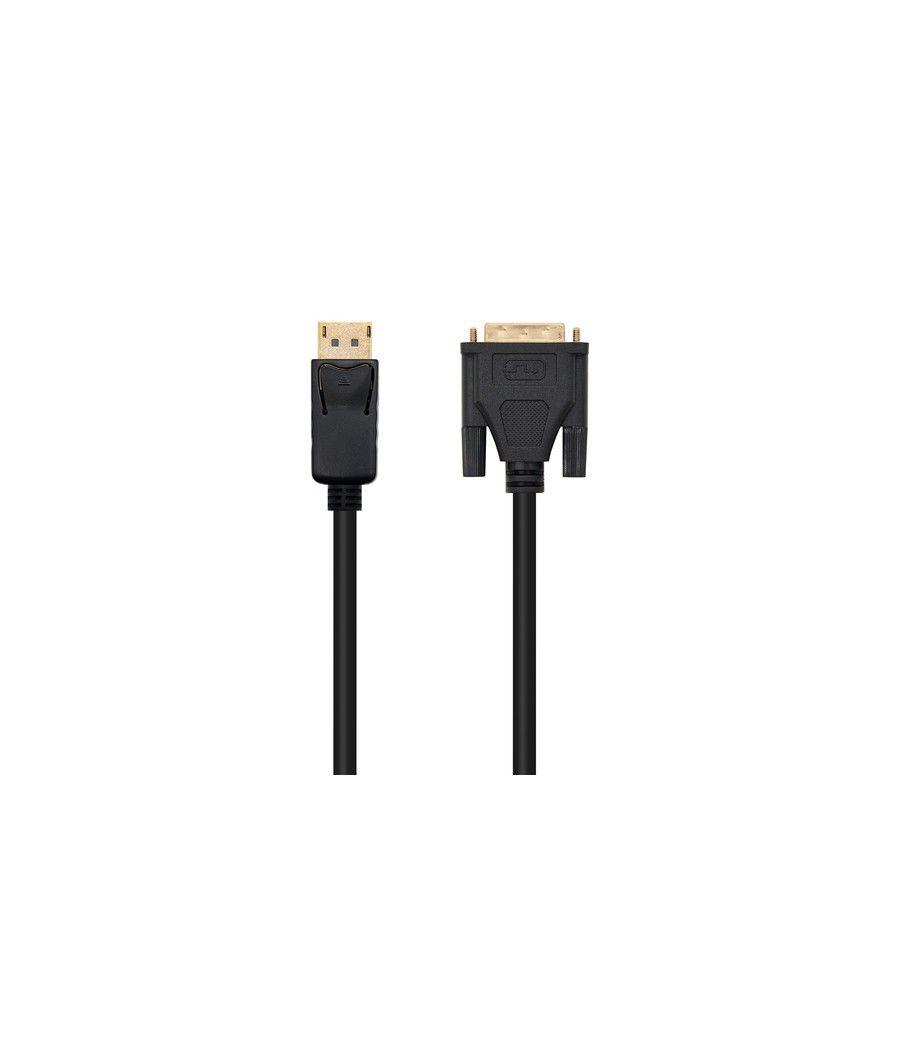 Nanocable Cable Conversor DP a DVI 1 M Negro - Imagen 2