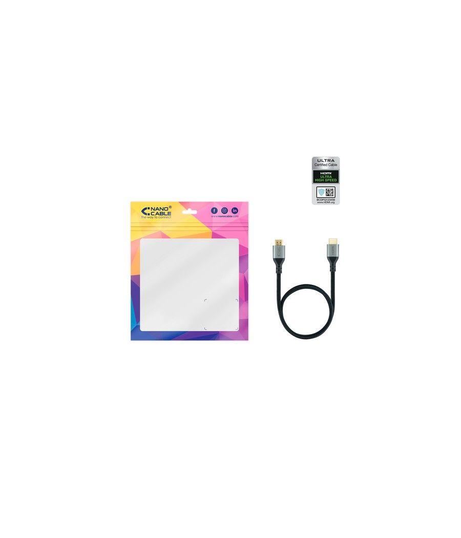Nanocable Cable HDMI 2.1 CERTIFICADO ULTRA HS 2M - Imagen 5