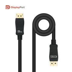 Nanocable Cable DP1.4 Certificado VESA DP M/M 1,5m - Imagen 1