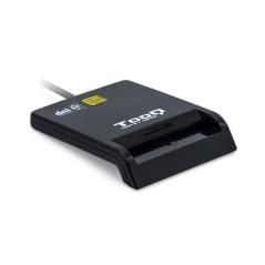Tooq Lector de tarjetas DNIE SIM USB-C negro - Imagen 1