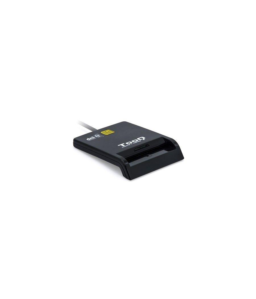 Tooq Lector de tarjetas DNIE SIM USB-C negro - Imagen 1