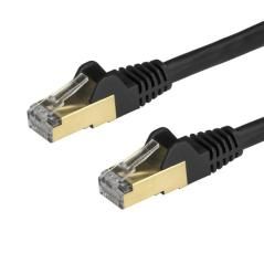 Cable 2m stp cat6a negro - Imagen 1