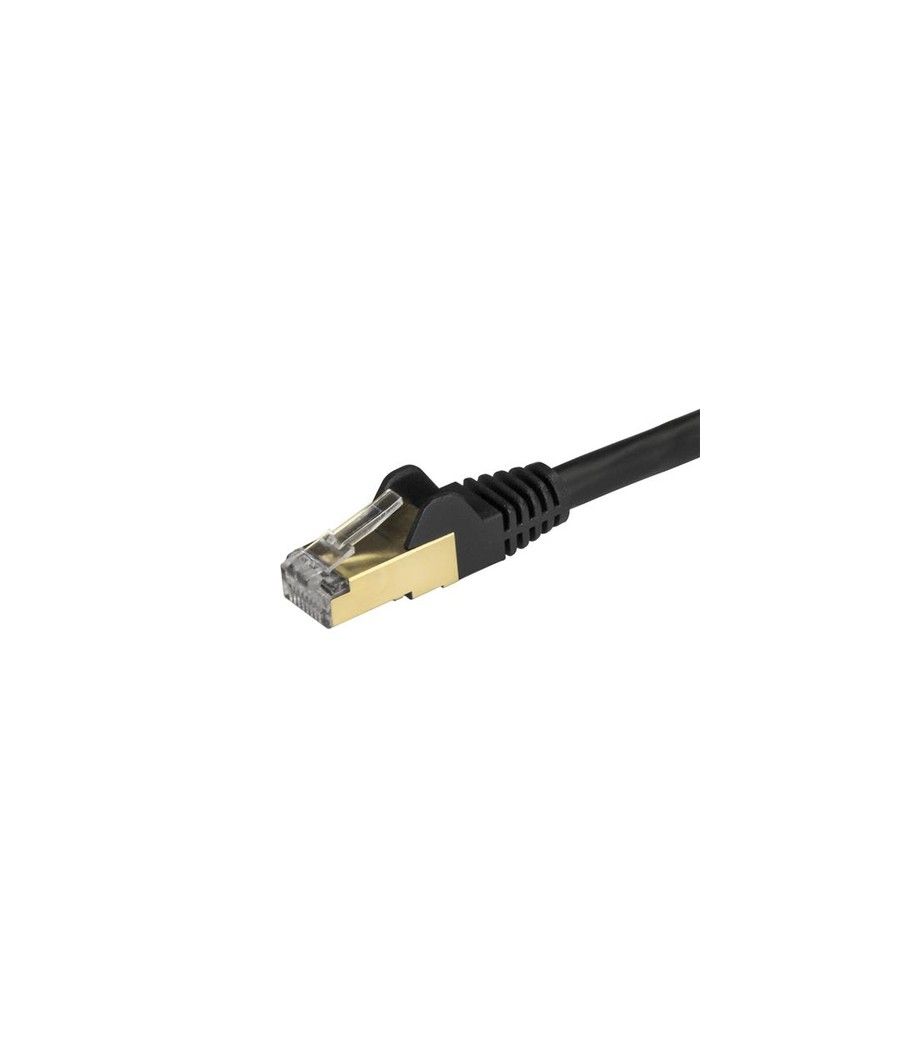 Cable 2m stp cat6a negro - Imagen 3