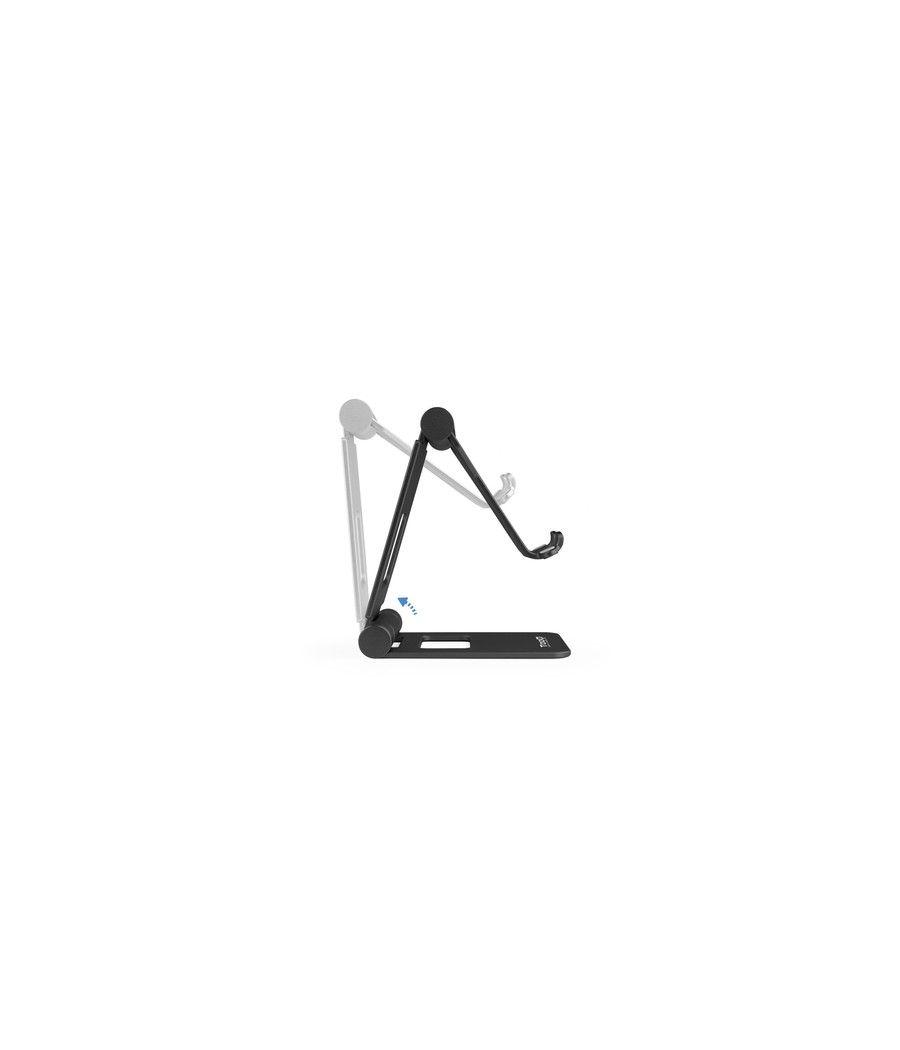 TooQ Soporte de sobremesa ajustable para teléfono / tablet hasta 10”, Negro - Imagen 5