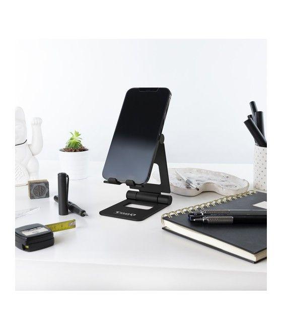 TooQ Soporte de sobremesa ajustable para teléfono / tablet hasta 10”, Negro - Imagen 10