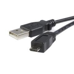 Cable 3m micro usb b a usb a cargad - Imagen 1