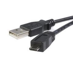 Cable 3m micro usb b a usb a cargad