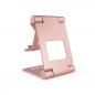 Tooq - soporte de sobremesa ajustable para teléfono / tablet hasta 10” - rosa velvet