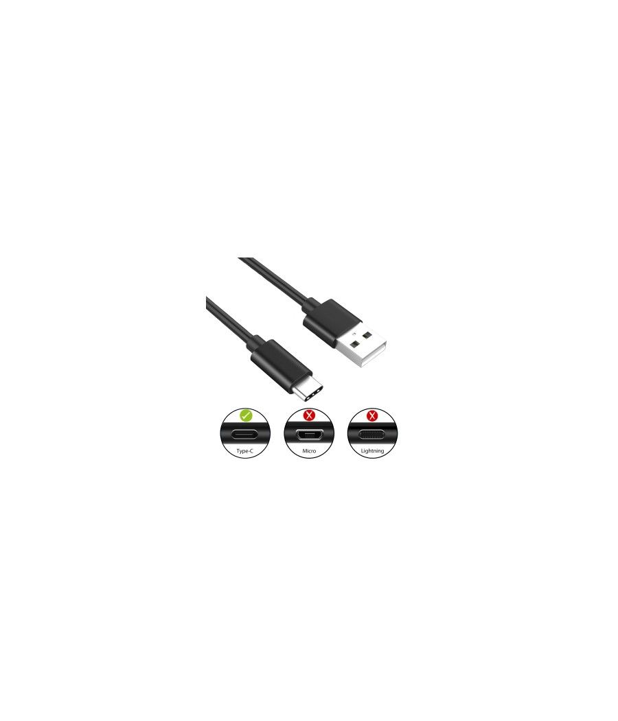 Ewent Cable USB-C A USB A, Carga y Datos 1M - Imagen 2