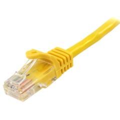 Cable 1m amarillo cat5e rj45 - Imagen 2