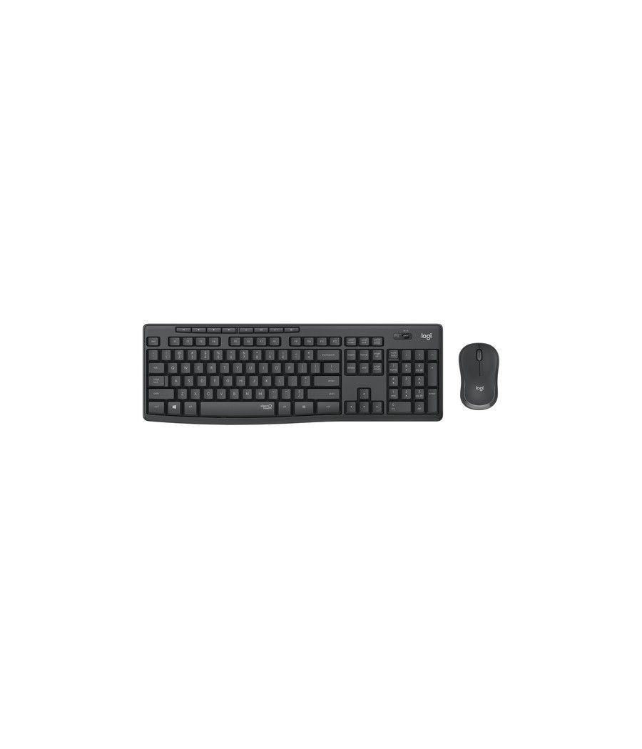 Logitech MK295 teclado RF inalámbrico Portugués Negro - Imagen 1