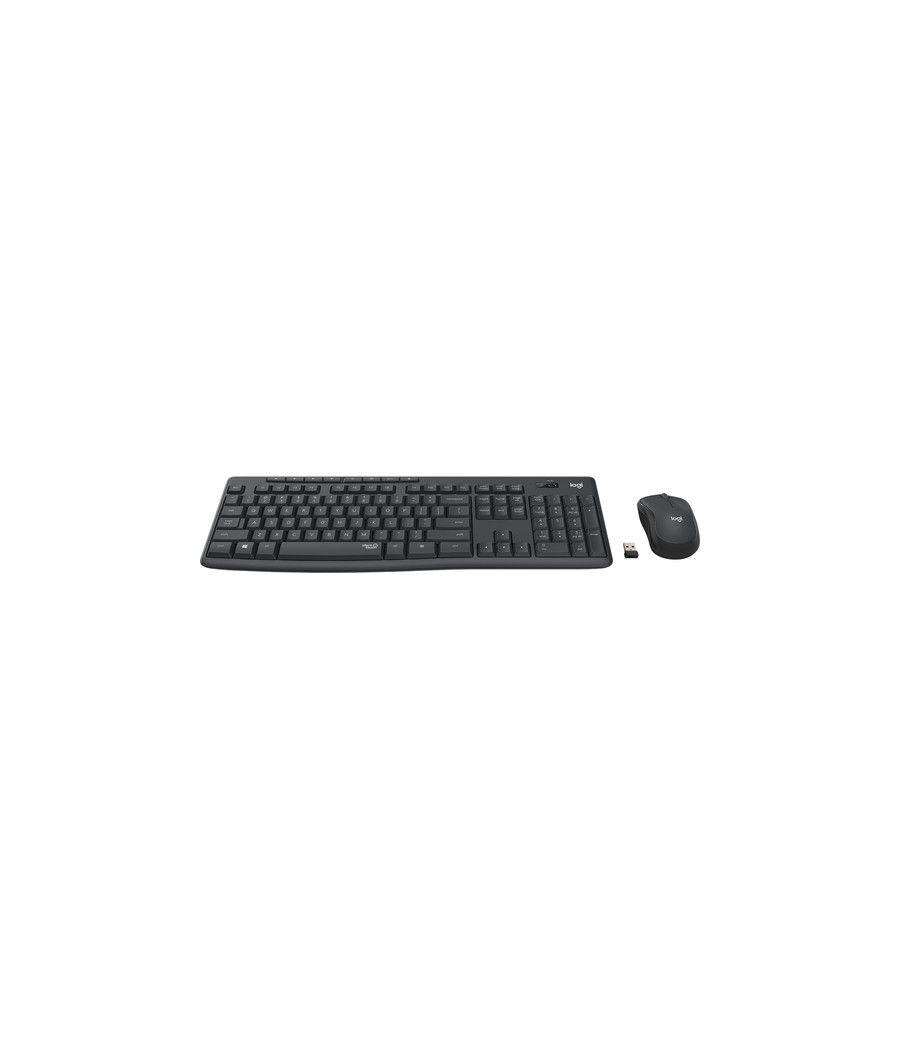 Logitech MK295 teclado RF inalámbrico Portugués Negro - Imagen 2