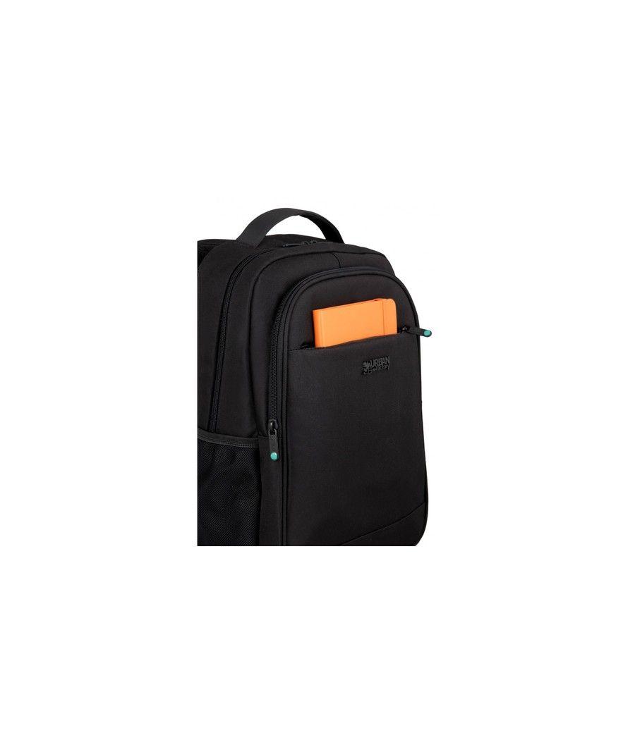 Urban Factory Dailee mochila Mochila informal Negro Nylon - Imagen 6