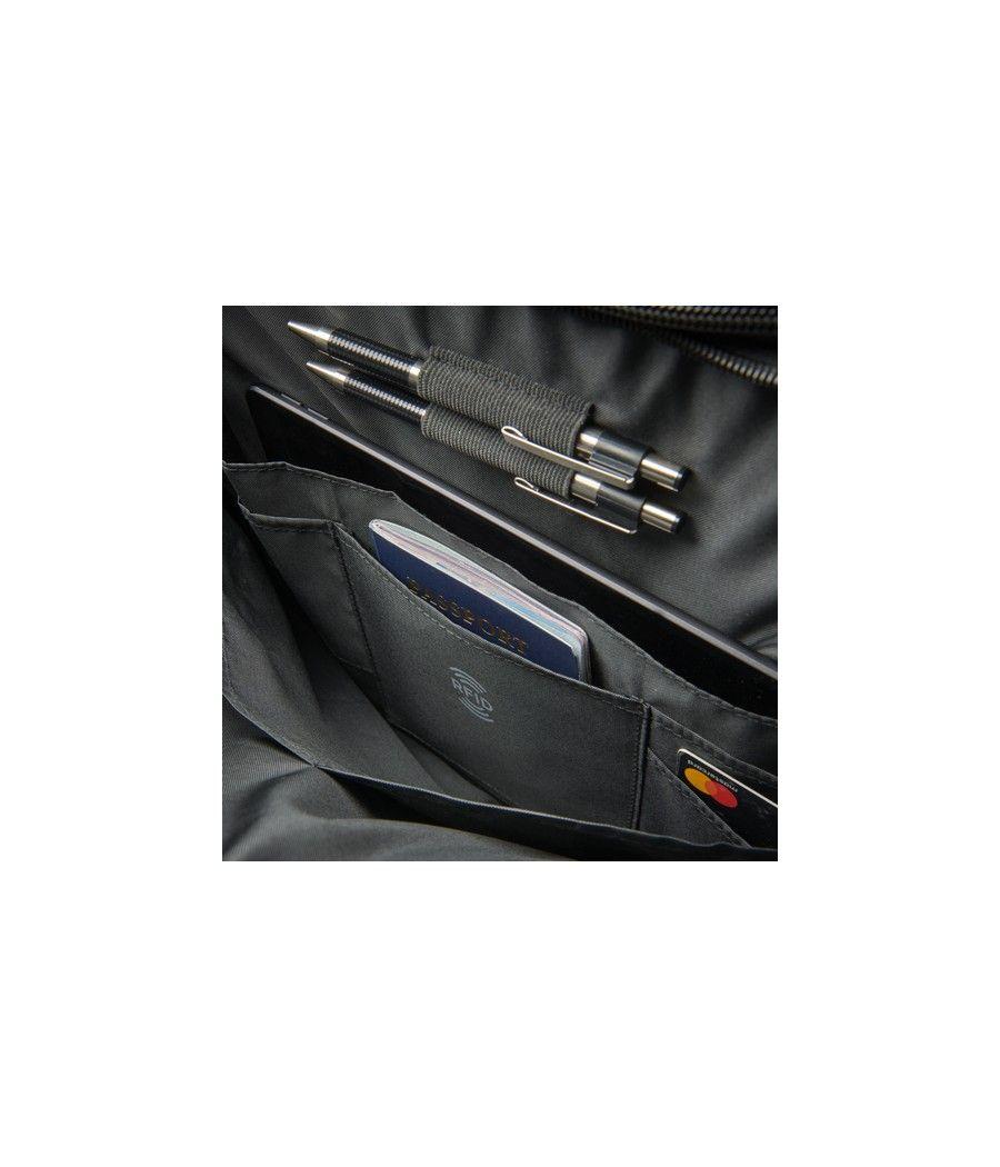 V7 CCP16-ECO-BLK maletines para portátil 40,6 cm (16") Maletín Negro - Imagen 6