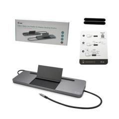 i-tec Metal USB-C Ergonomic 4K 3x Display Docking Station + Power Delivery 85 W - Imagen 9