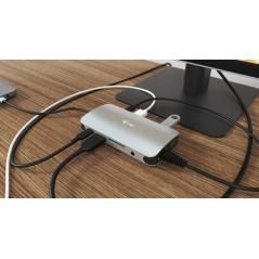 i-tec Metal USB-C Nano Dock HDMI/VGA with LAN + Power Delivery 100 W - Imagen 7