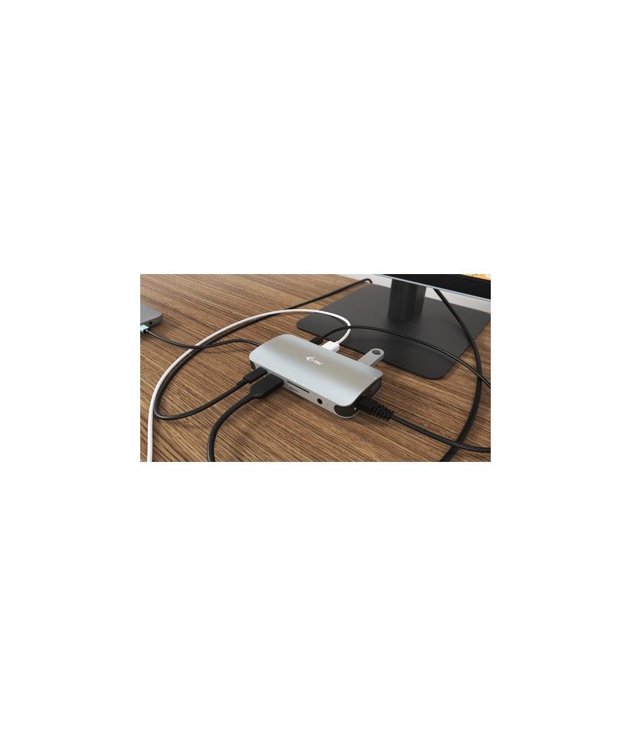 i-tec Metal USB-C Nano Dock HDMI/VGA with LAN + Power Delivery 100 W - Imagen 7