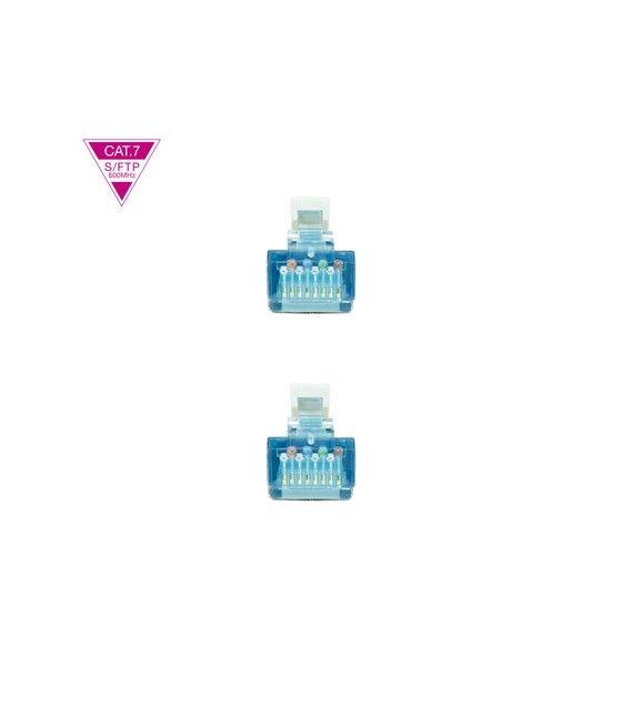 Nanocable Cable de Red Cat.7 600MHZ LSZH SFTP PIMF AWG26, Gris, 5 m - Imagen 3