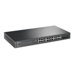 TP-LINK TL-SG2428P switch Gigabit Ethernet (10/100/1000) Energía sobre Ethernet (PoE) Negro