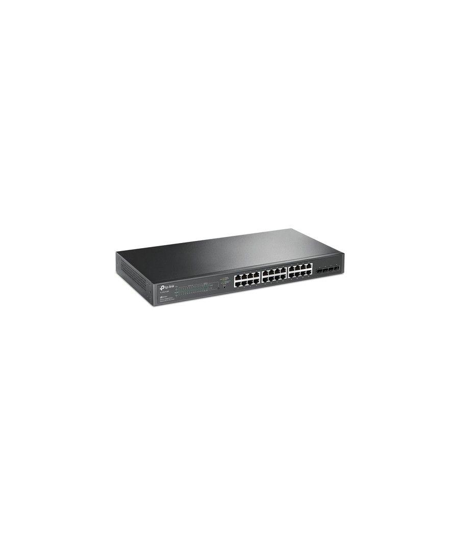 TP-LINK TL-SG2428P switch Gigabit Ethernet (10/100/1000) Energía sobre Ethernet (PoE) Negro - Imagen 2