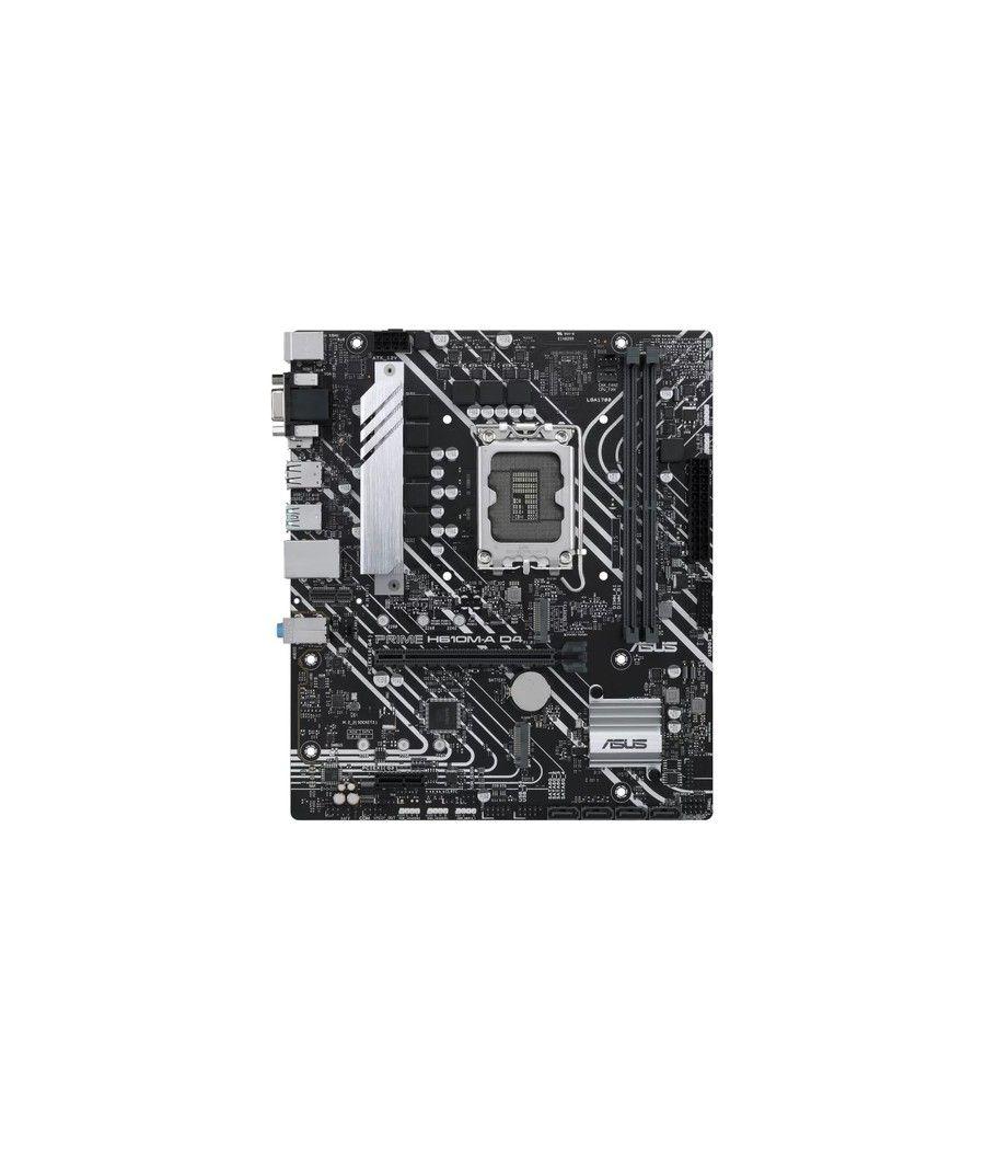 Placa base asus prime h610m-a d4-csm/ socket 1700/ micro atx - Imagen 1