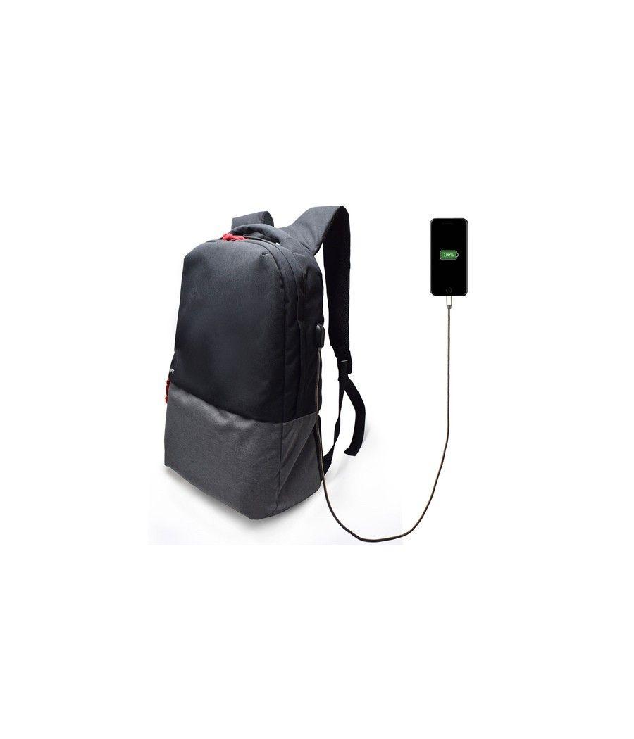 EWENT EW2529 Mochila 17.3" + Puerto usb - Imagen 1