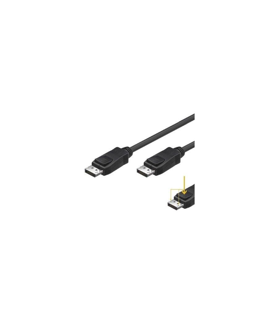 Ewent Cable Displayport 4k @ 60hZ, A/A AWG28, 2mt - Imagen 1