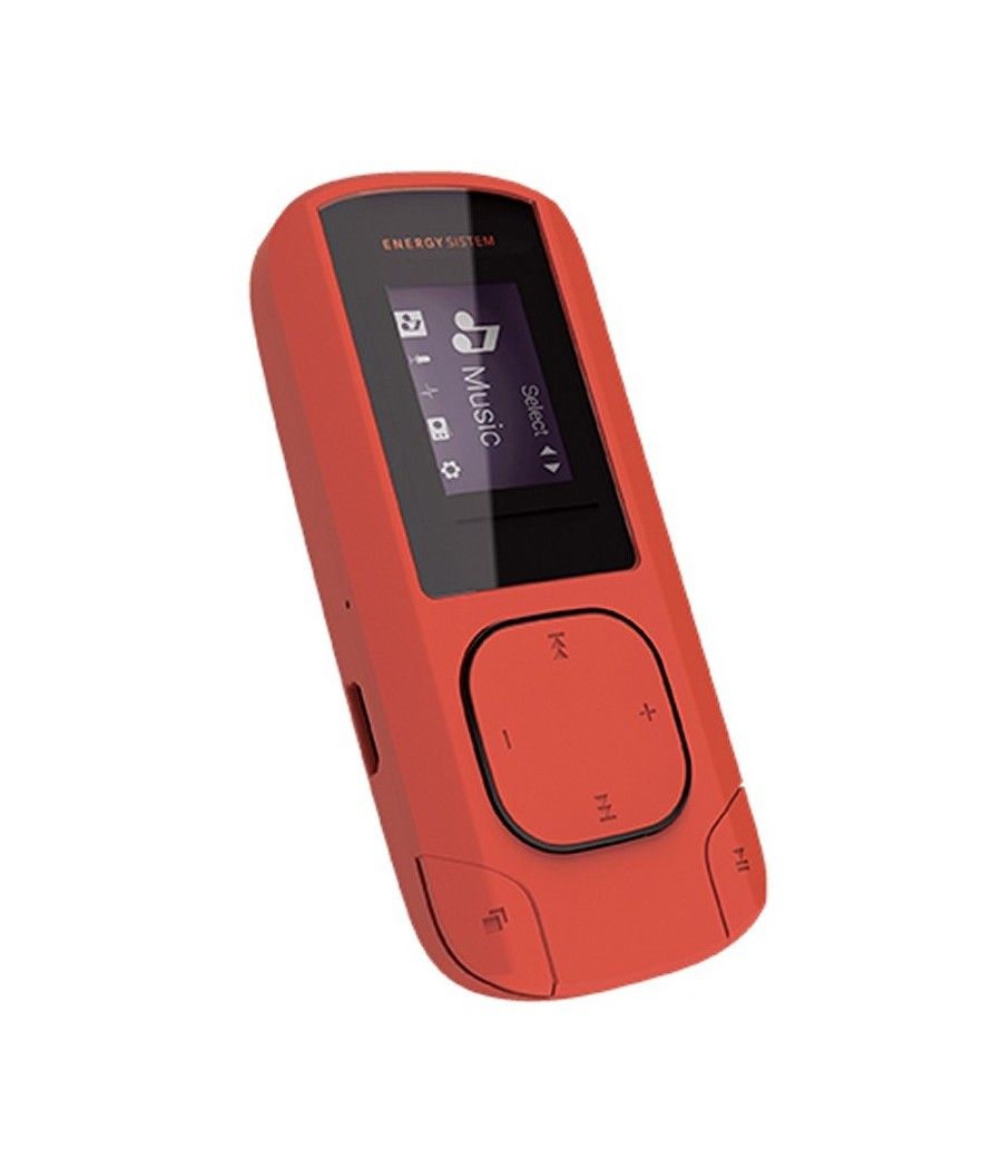 Energy Sistem MP3 Clip 8GB Radio SD Coral - Imagen 1