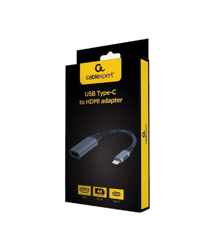 Gembird Adaptador USB Type-C a HDMI Gris - Imagen 3