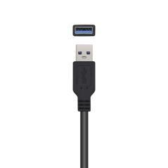 Cable alargador usb 3.0 aisens a105-0525/ usb macho - usb hembra/ 5m/ negro - Imagen 3