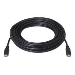 Cable hdmi aisens a120-0376 - premium alta velocidad - 4k 60hz - con repetidor - conectores tipo a macho-macho - 30m - negro