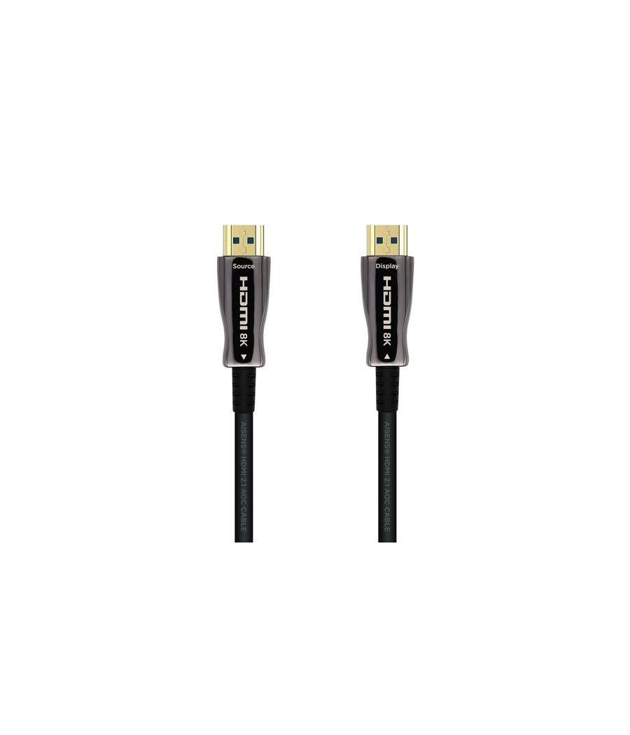 Cable hdmi 2.1 aoc 8k aisens a153-0521/ hdmi macho - hdmi macho/ 50m/ negro - Imagen 1