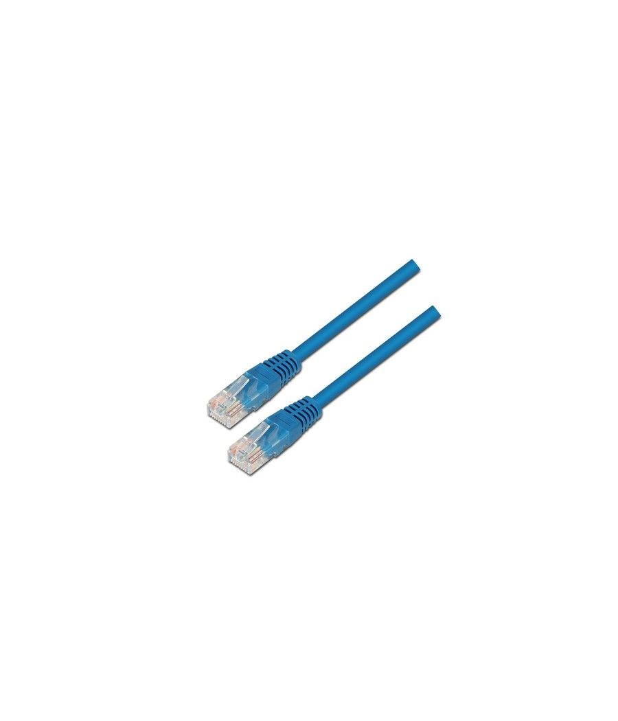 Cable de red rj45 utp aisens a133-0190 cat.5e/ 50cm/ azul - Imagen 1