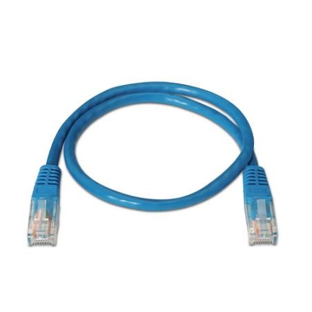 Cable de red rj45 utp aisens a133-0190 cat.5e/ 50cm/ azul