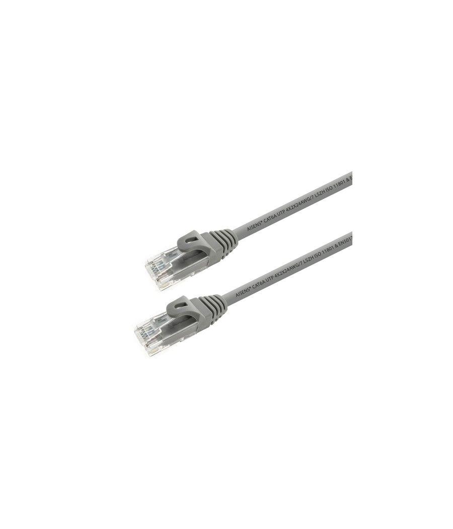 Cable de red rj45 utp aisens a145-0330 cat.6a/ 10m/ gris - Imagen 1