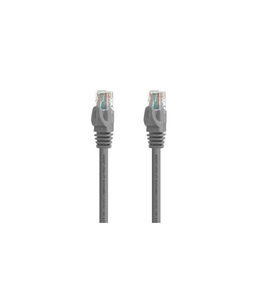 Cable de red rj45 utp aisens a145-0330 cat.6a/ 10m/ gris - Imagen 2