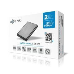 Caja externa para disco duro de 2.5' aisens ase-2525gr/ usb 3.1/ sin tornillos - Imagen 4