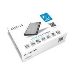 Caja externa para disco duro de 2.5' aisens ase-2525gr/ usb 3.1/ sin tornillos - Imagen 5