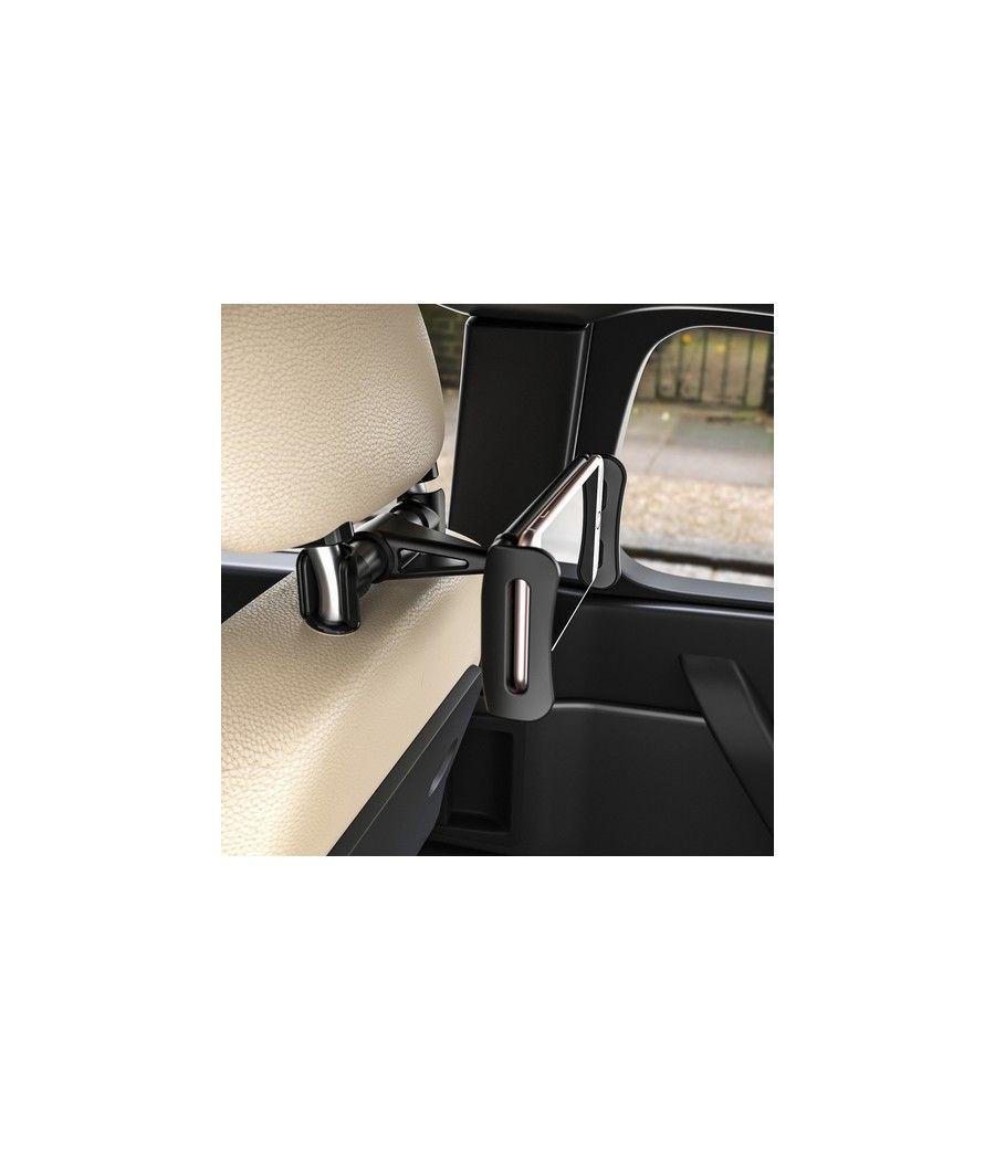Soporte de coche para smartphone/tablet aisens msc1p-107/ negro - Imagen 4