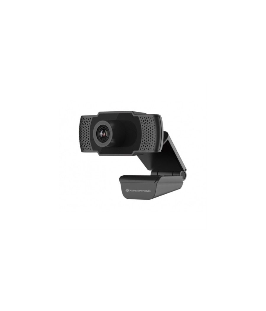 Conceptronic AMDIS cámara web 2 MP 1920 x 1080 Pixeles USB 2.0 Negro - Imagen 1