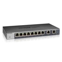 Netgear GS110MX No administrado 10G Ethernet (100/1000/10000) Negro