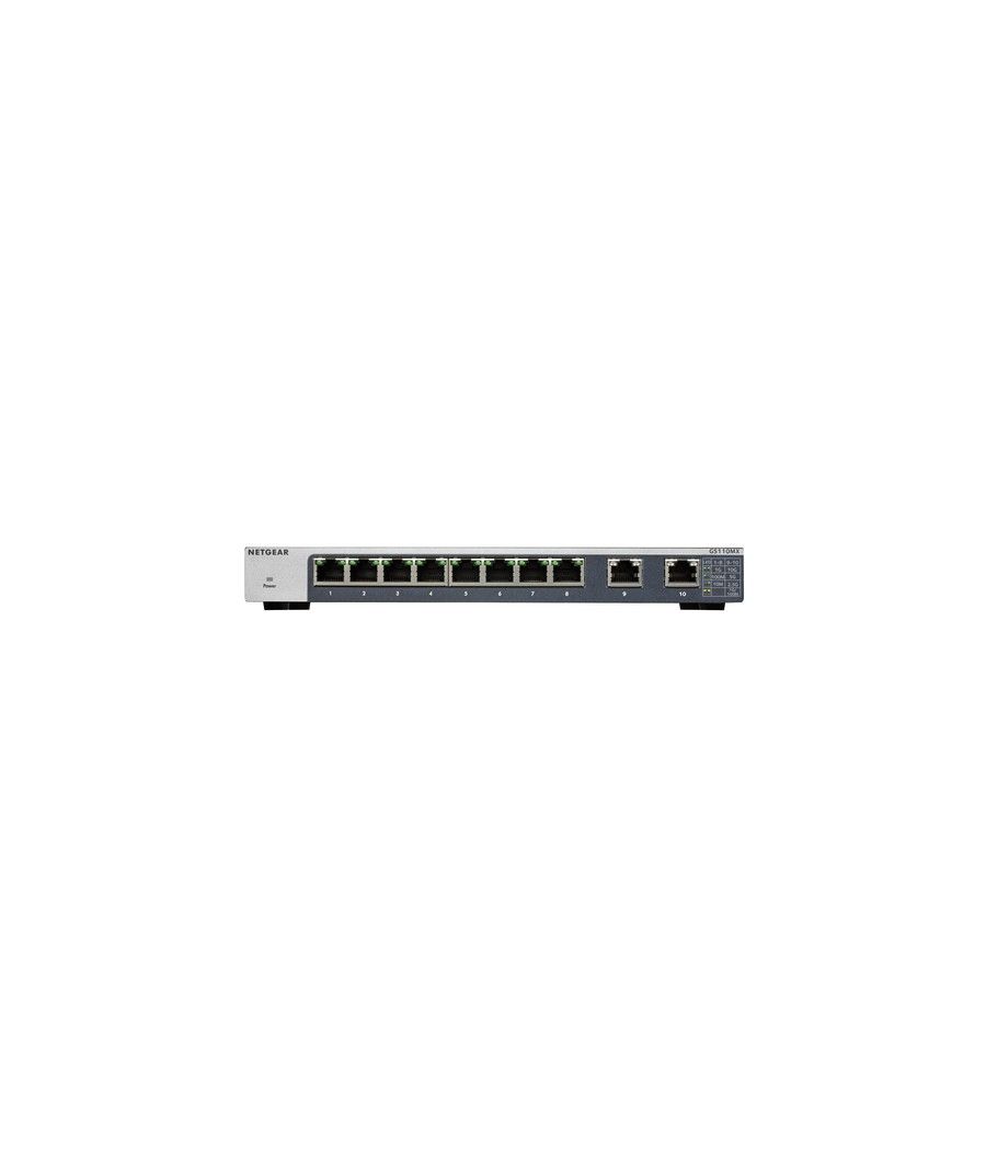 Netgear GS110MX No administrado 10G Ethernet (100/1000/10000) Negro - Imagen 3