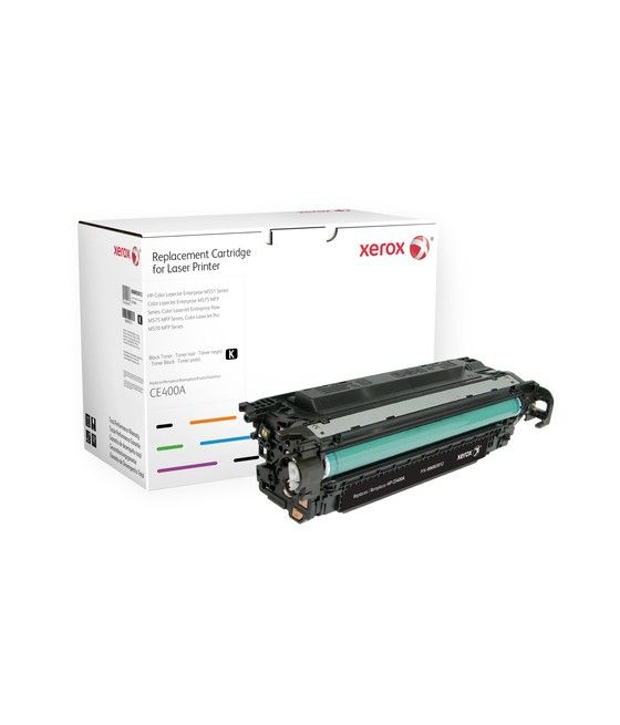 Xerox Cartucho de tóner negro. Equivalente a HP CE400A. Compatible con HP Colour LaserJet M551DN, Colour LaserJet M551, Colour L