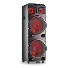 Ngs - altavoz dj premium speaker wild dub 3 - 1200w - doble subwoofer 15" - bluetooth y tws - usb/microsd/auxin - Imagen 1