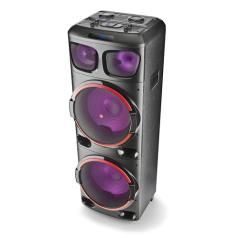 Ngs - altavoz dj premium speaker wild dub 3 - 1200w - doble subwoofer 15" - bluetooth y tws - usb/microsd/auxin - Imagen 3