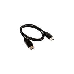 V7 Cable de vídeo negro Pro DisplayPort macho a DisplayPort macho 1m - Imagen 3